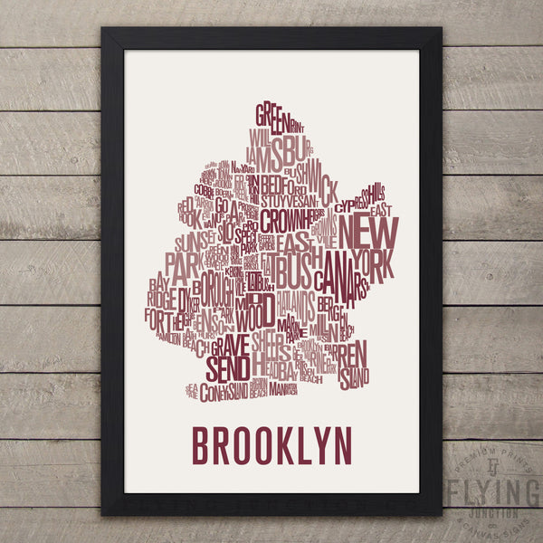 Brooklyn Neighborhood Map